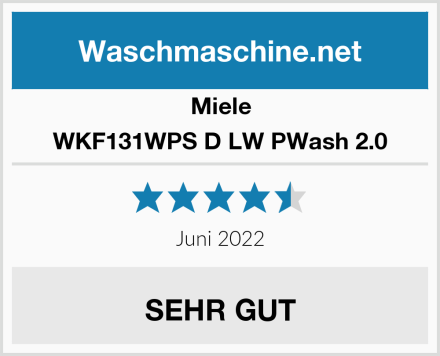 Miele WKF131WPS D LW PWash 2.0 Test