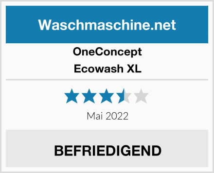 OneConcept Ecowash XL Test