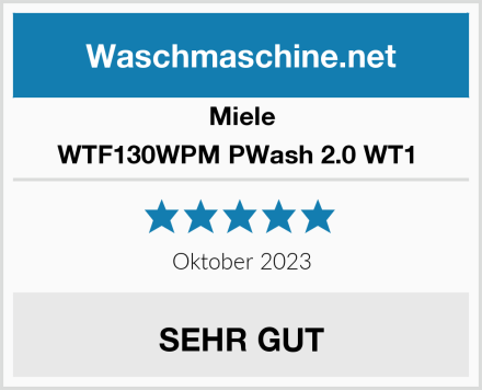 Miele WTF130WPM PWash 2.0 WT1  Test