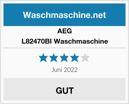 AEG L82470BI Waschmaschine Test