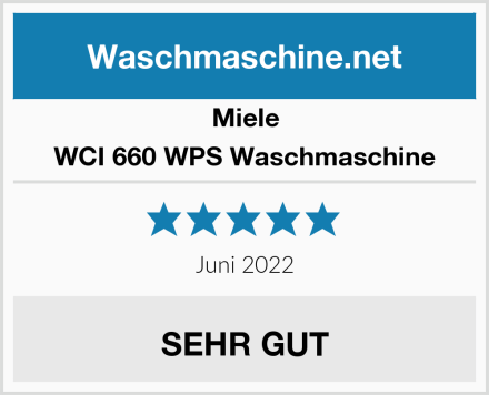 Miele WCI 660 WPS Waschmaschine Test