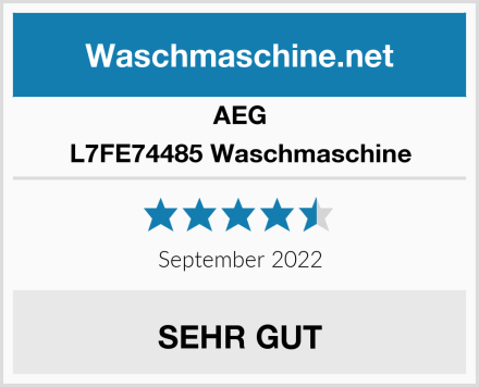 AEG L7FE74485 Waschmaschine Test