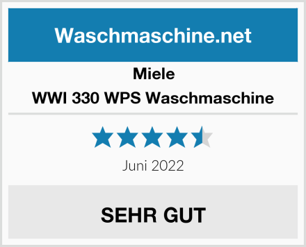 Miele WWI 330 WPS Waschmaschine Test
