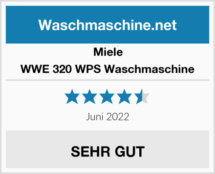 Miele WWE 320 WPS Waschmaschine Test