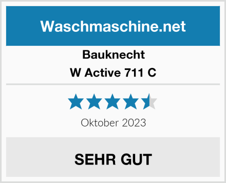 Bauknecht W Active 711 C Test