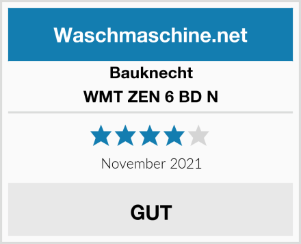 Bauknecht WMT ZEN 6 BD N Test