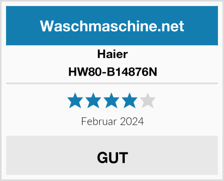 Haier HW80-B14876N Test