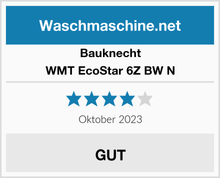 Bauknecht WMT EcoStar 6Z BW N Test