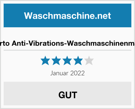  acerto Anti-Vibrations-Waschmaschinenmatte Test