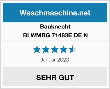 Bauknecht BI WMBG 71483E DE N Test