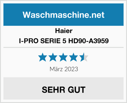 Haier I-PRO SERIE 5 HD90-A3959 Test