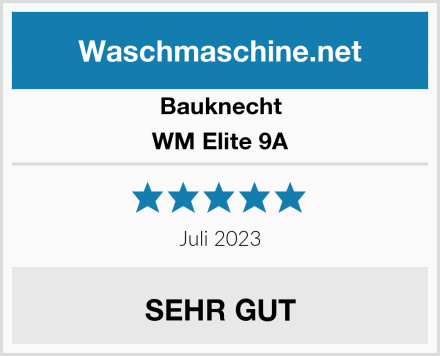 Bauknecht WM Elite 9A Test